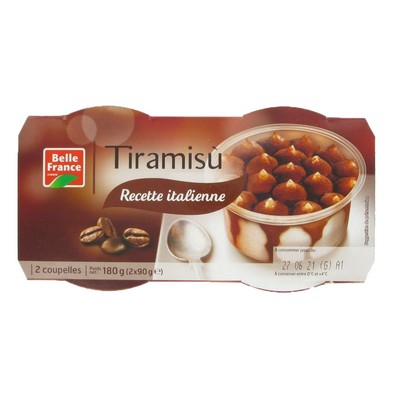 [44616] TIRAMISU BF POT 2 X 90 G 