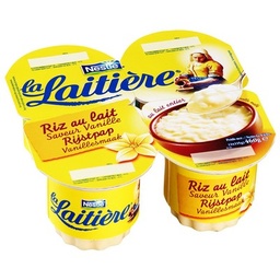 [08581] La Laitière Riz au lait vanille 4x115g