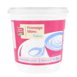 [18291] FROMAGE BLANC BATTU 0% MG BF POT 1 KG