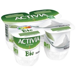 [20058] Activia Yaourt nature bio bifidus 4x125g