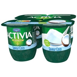 [13782] Activia Yaourt saveur coco bifidus 4x125g