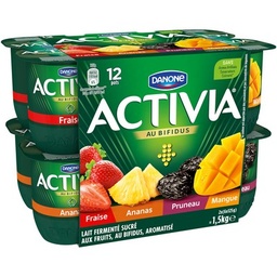 [30247] Activia Yaourt aux fruits bifidus 12x125g