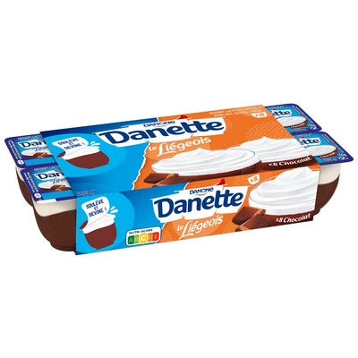 [60511] Danette Chocolate Liégeois 8x100g