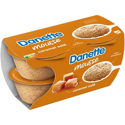[20913] Danette Mousse caramel salé 4x60g