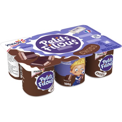 [11609] SMALL FILOU CHOCOLATE 6X100G YOPMILK