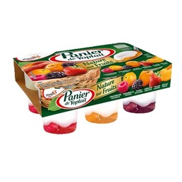[27868] YAF PANIER NATURE SUR FRUITS PANACHE 140GX6