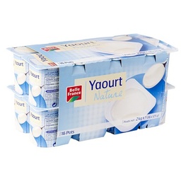 [09521] YAOURT NATURE BF 16 X 125 G 