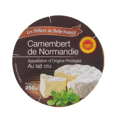 [30198] CAMEMB.MILK UNPASTERISED 250G DBF