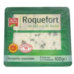 [26685] ROQUEFORT AOP BF BARQUETTE 100 G 