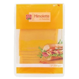 [26426] MIMOLETTE EN TRANCHES BF BARQUETTE 200 G 