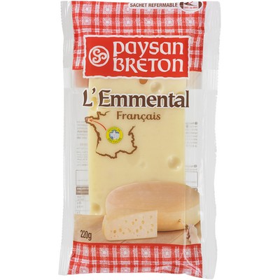[16193] PORT EMMENTAL 220G PAYSAN BRETON
