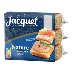 [49436] SMALL TOAST 255G LC JACQUET