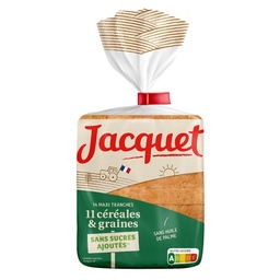[08863] ST 550G MAXI TRANCHE 14 CEREALES JACQUET