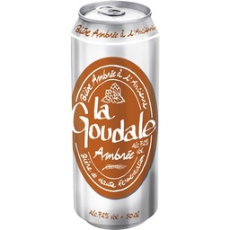 [17814] LA GOUDALE BIERE AMBREE 7°2 BOITE 50CL