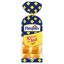[10069] MILK BUN X10  PASQUIER