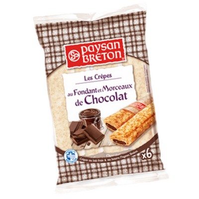 [17355] Chocolate Filled Crêpes x6 180g P. Breton
