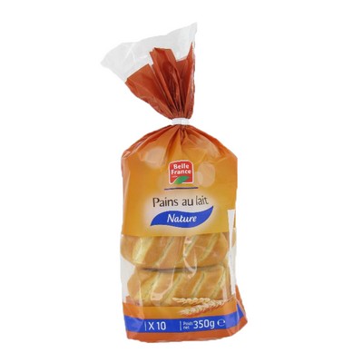 [45037] Milk Bread Rolls x10 Belle France 350g