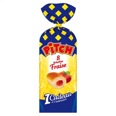 [20730] PITCH BRIOCHE FRAISE x8 300g