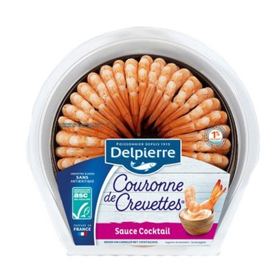 [01466] BQ 130G COURONNE CREVETTESCE COCKTAIL