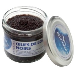[21520] BX 100G OEUFS LOMPE NOIR DELICEMER