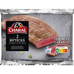 [07227] HEB BIFTECK 2X130G CHARAL