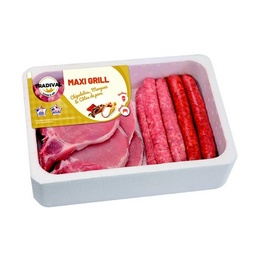 [66155] KG BQ 1KG CAISSE MAXI GRILL 4PERSONNES