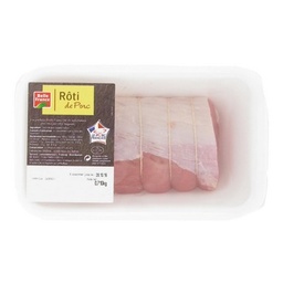 [18158] ROTI DE PORC BF BARQUETTE POIDS VARIABLE