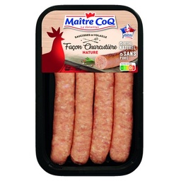[28535] BQ 320G SAUCISSE CHARC NAT M.COQ