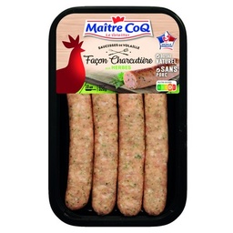 [28540] BQ 320G SAUCISSE CHARC HERBES