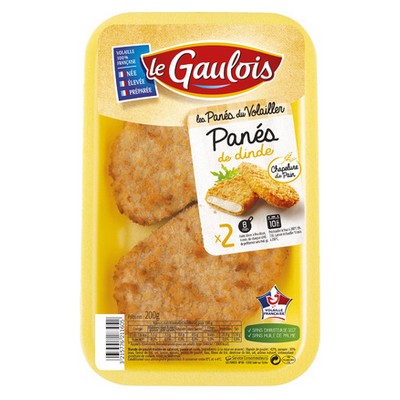 [31333] 200G LE GAULOIS BLANC DE DINDE PANES X2 SOUS ATM