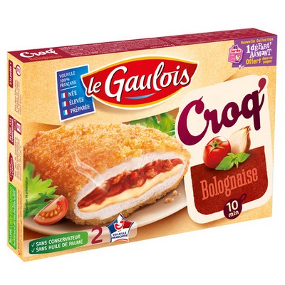 [31335] 200G  LE GAULOIS  ETUI 2 CROQS BOLOGNAISE