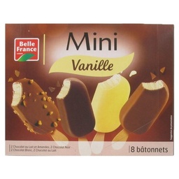 [27278] MINI BATONNET VANILLE BF ETUI 8 X 50 ML
