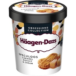 [10187] Häagen-Dazs Pot Caramel, Biscuit & Cream 460ml