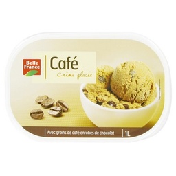 [30095] CREME GLACEE CAFE GRAINS BF BAC 1 L 519 G