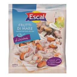 [08367] Mélange de fruits de mer précuits, glacés, surgelés, 400g