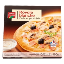 [68051] PIZZA ROYALE BLANCHE BF ETUI 400 G