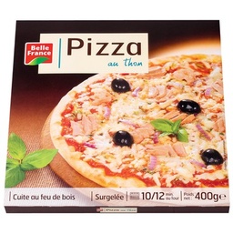 [66038] PIZZA THON AU FEU DE BOIS BF ETUI 400 G