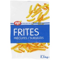 [04180] 2,5KG FRITES ECOPRIX