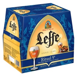 [58860] Bière Leffe Rituel 9° 12x25 cl