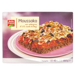 [27987] MOUSSAKA AUBERGINES BOEUF BF ETUI 460 G 