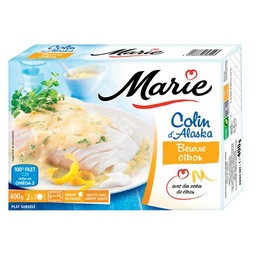 [06282] COLIN D'ALASKA MARIE SAUCE BEURRE-CITRON MARIE 400GR