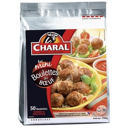 [32919] Mini Boulettes moelleuses à cuisiner 750 g  VBF surgelées