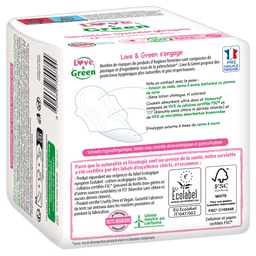 [14701] SERVIETTES HYPOALLERGENIQUES NORMAL X14