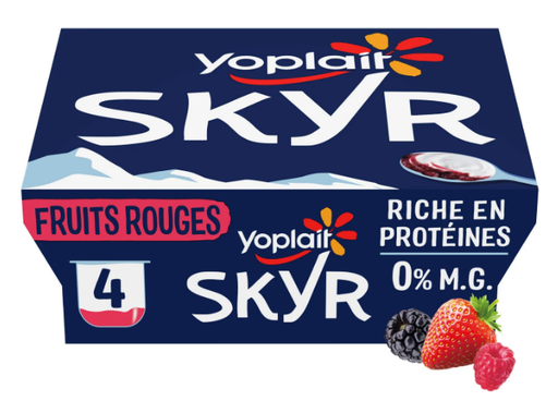 [33005] 100GX4 SKYR FR.ROUGES    YOPLAIT
