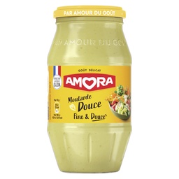 [22168] Amora Moutarde Douce Bocal 435g
