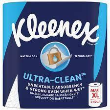 [34196] Essuie-tout Kleenex® Ultra-Clean 2 maxi rouleaux
