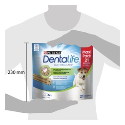 [35252] DENTALIFE Mini - Maxi Pack - 21 Friandises à mâcher pour chiens de petite taille - 345 g - Hygiène bucco-dentaire au quotidien