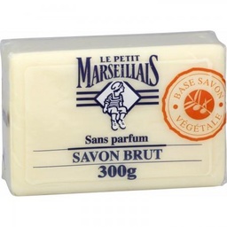 [31742] LE PETIT MARSEILLAIS SAVON BRUT FABRICATION ANCIENNE SANS PARFUM 300G
