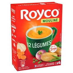 [09802] ROYCO MIXED 12 VEGETABLES SOUP 4 PACKS