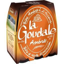 [25498] BLLE 6X25CL GOUDALE AMBER